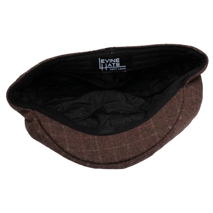 Levine Hat Company - Wholesale Flatcap - Men's - Clive Pub Cap by Levine Hats (Open Sizing 3)15