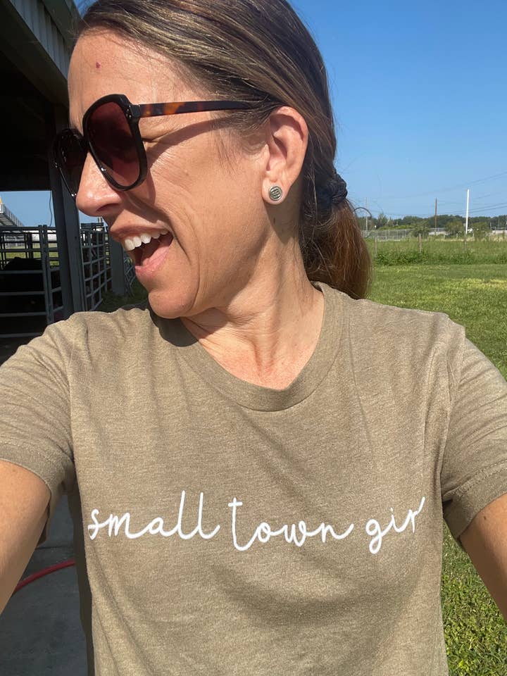 Small town girl- Women’s Tee for wholesale by Great Day Made