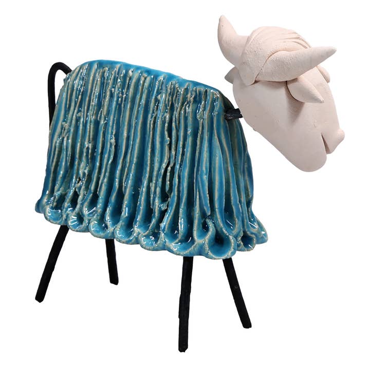 Enigma Supplies - Wholesale Decorative Figurine - Cow Highland Cattle Ceramic Figurine | Various Colours6