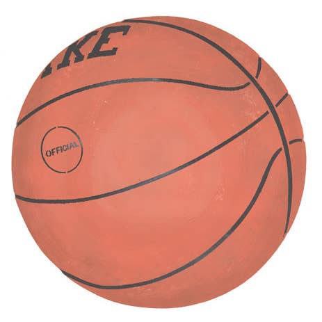 Plantilla de pared de baloncesto para venta al por mayor de Designer Stencils