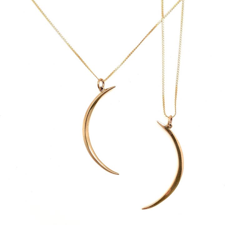 Stone Cooper - Wholesale Pendant/Charm Necklace - Gold Moon Necklace2