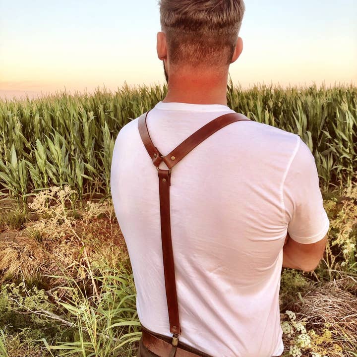 Rural Roots - Wholesale Suspenders - Men's - Leather Suspenders