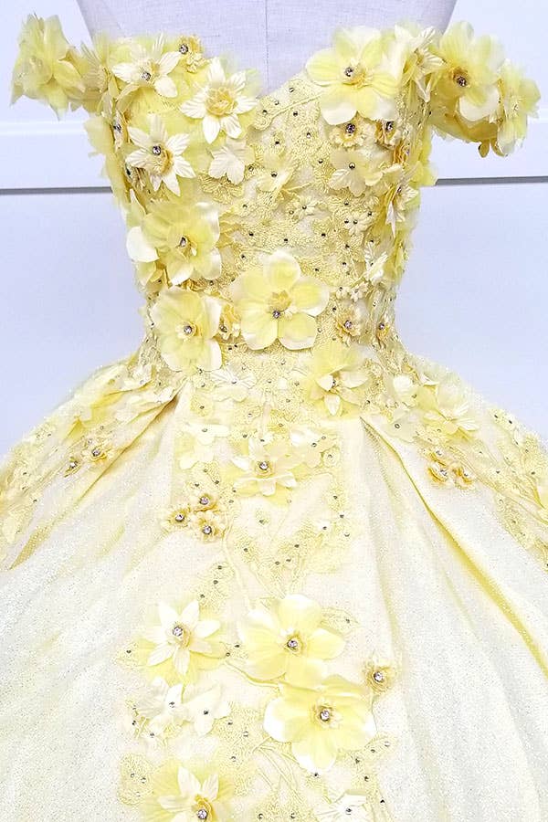 Chicas – wholesale Gown – Women's – Off the Shoulder Quinceanera-wedding Dress CHF301320