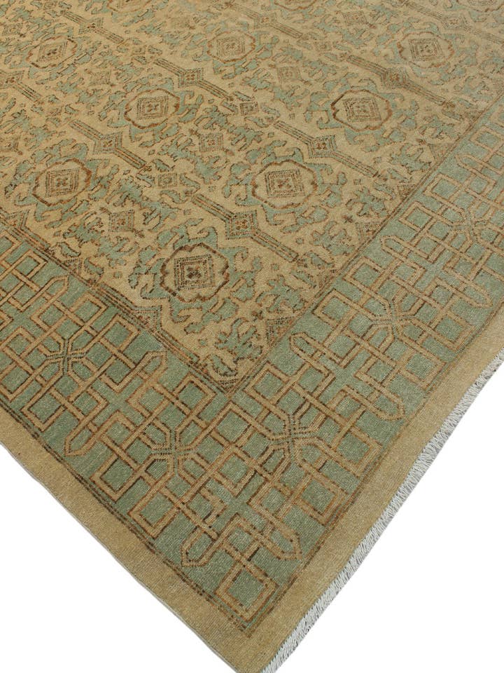 Yousafi Cynthia Beige/Brown Rug, 8'11" x 11'9" for wholesale by Noori Rug