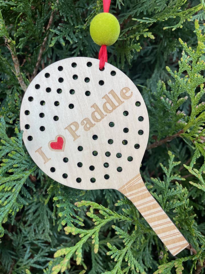 Paddle Tennis Prydnad: I (Hjärta) Paddel för wholesale av Paddle Tennis and Pickleball Shop