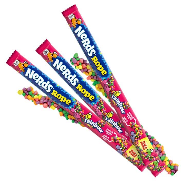 I Got Your Candy - Wholesale Hard Candy - Nerds Rope Original Rainbow .92oz - 24ct3