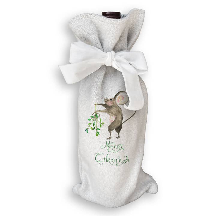 French Graffiti - Wholesale Tea Towel - Merry Christmas Mouse17