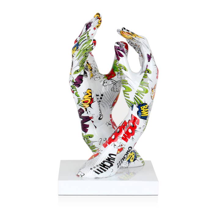 'Deep Union' Harzskulptur - Mehrfarbig für den Großhandel von ADM Home Decoration