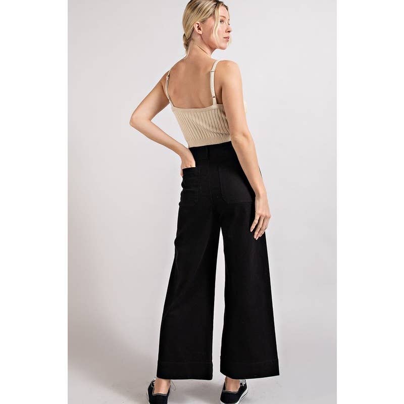 STYLE USA - Vendita all'ingrosso Pantalone - Donna - Pantaloni larghi lavati in morbido tessuto11