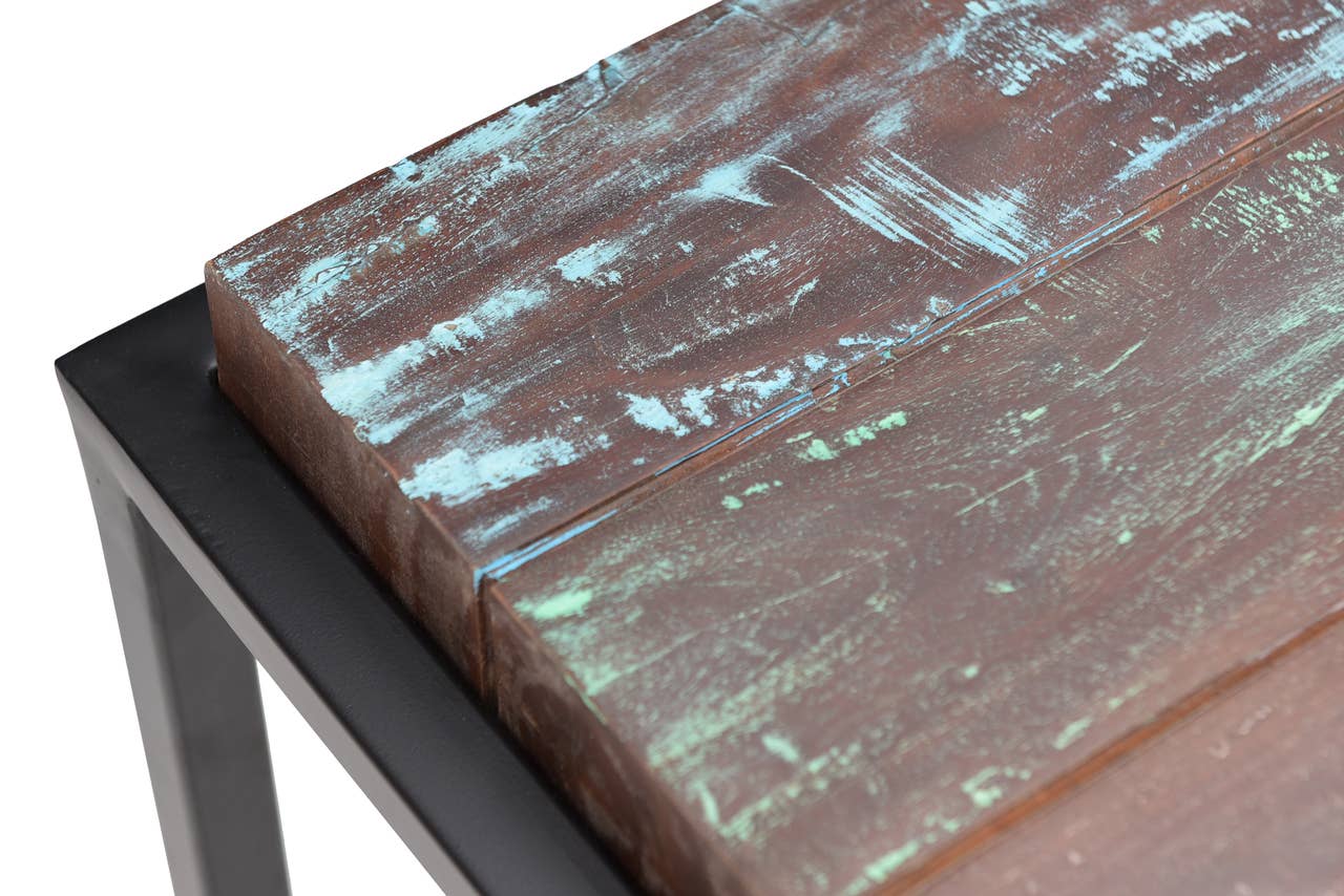 Timbergirl - Wholesale Coffee Table - Asam Coffee Table With Solid Reclaimed Wood Top1