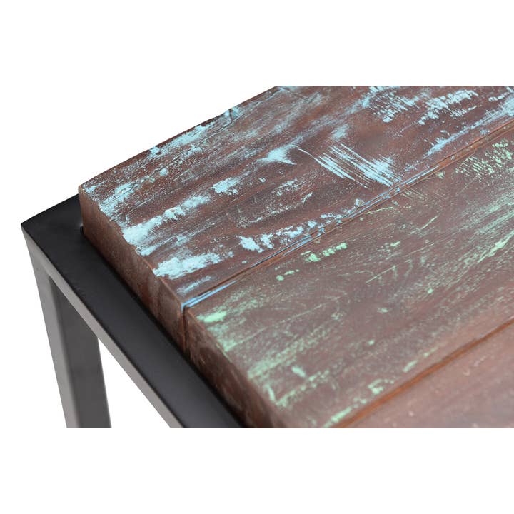 Timbergirl - Wholesale Coffee Table - Asam Coffee Table With Solid Reclaimed Wood Top1