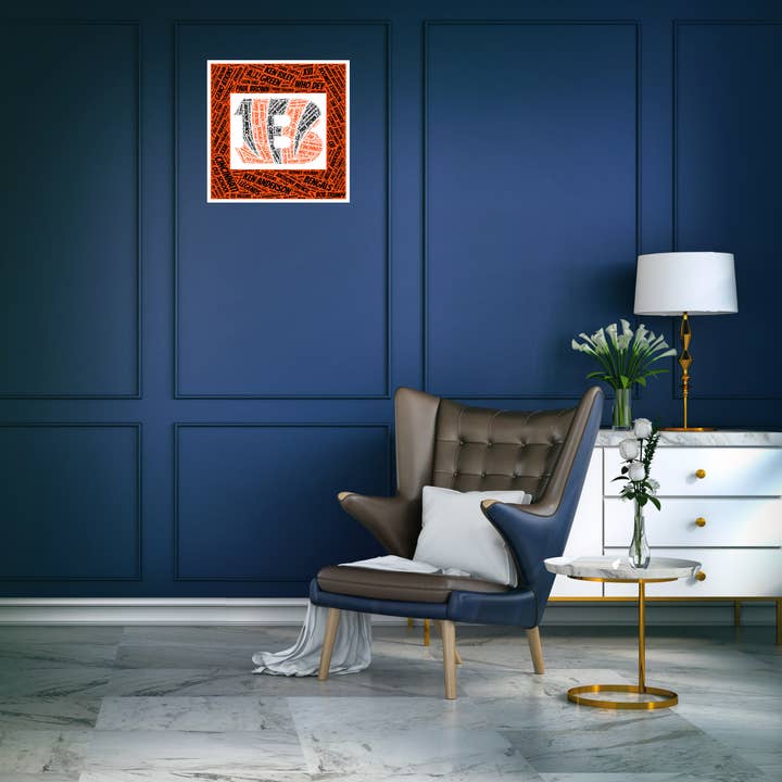 Quotables Geek Custom Designs - Wholesale Poster - Go Bengals!2