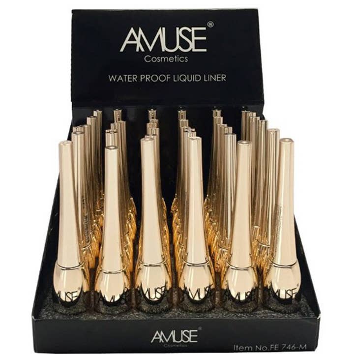 AMUSE COSMETICS WATER PROOF LIQUID LINER 36 PCS, FE 746 for wholesale by JOIA ACCESSORIES