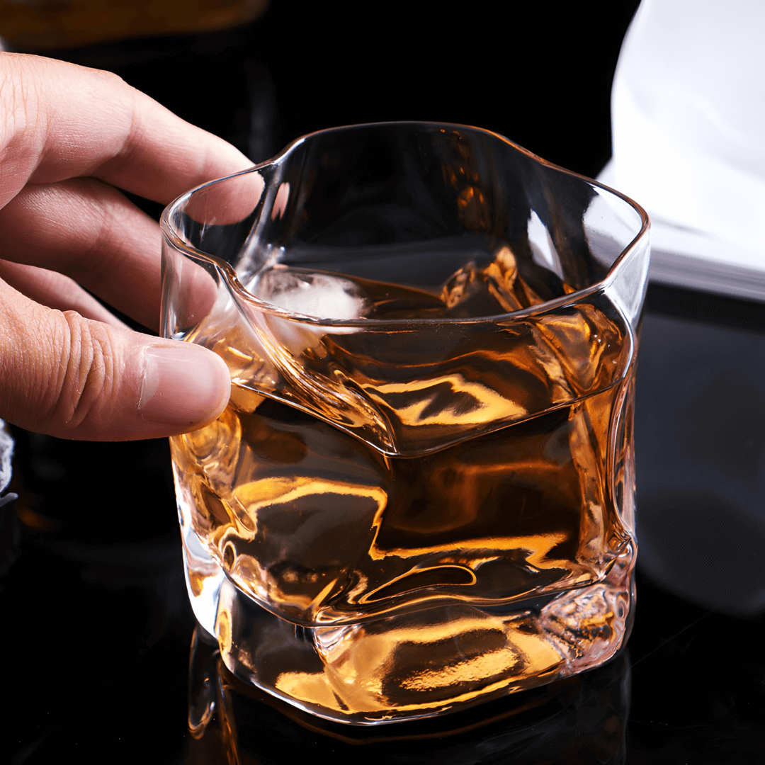 TsukiGlass - Vendita all'ingrosso Bicchieri da cocktail/superalcolici - Set da 4 bicchieri Hoshi in cristallo giapponese per whisky5