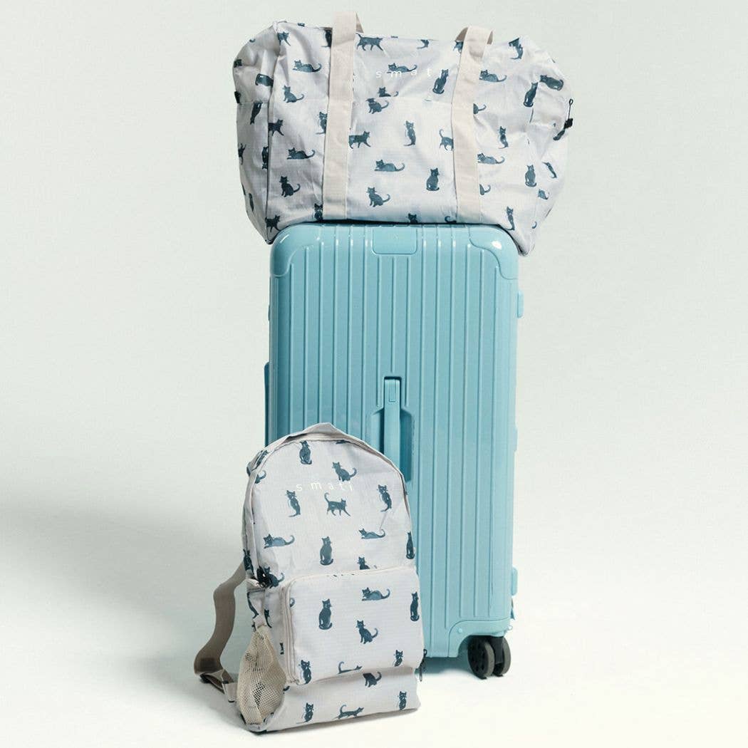 SMATI – wholesale Weekender bag – Unisex – Box of foldable travel bags – 6 assorted designs + POS display4