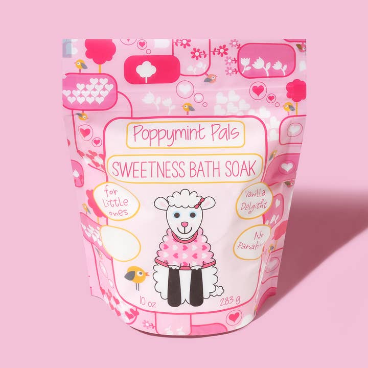 Sweetness Bath Soak for wholesale by Poppymint Pals