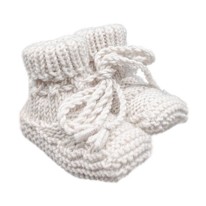 Handgemaakte Natuurlijke Merinowollen Babylaarsjes voor wholesale door Wooliie