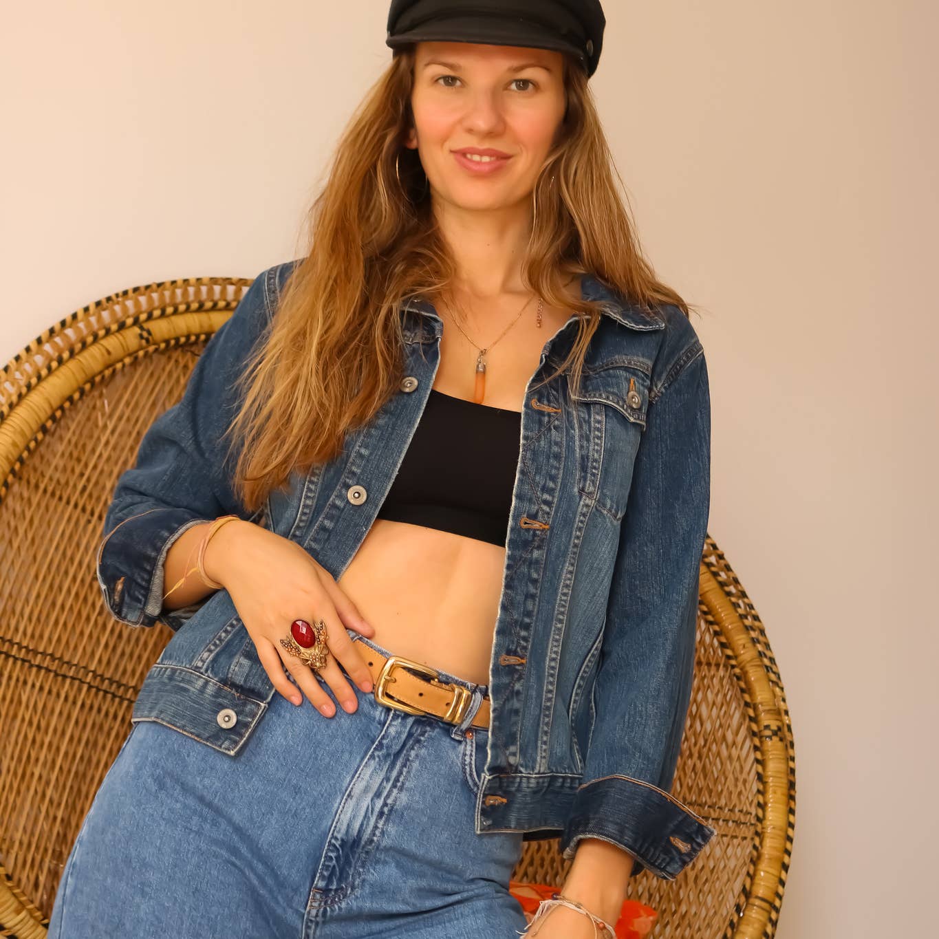 Tosca the label - Vente Veste en jean – femme - Veste Goddess Alessia faite à la main par Tosca2