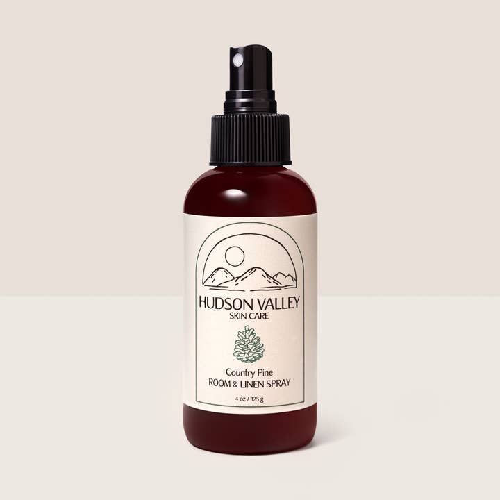 Country Pine Room & Linen Spray for wholesale by Hudson Valley Skin Care