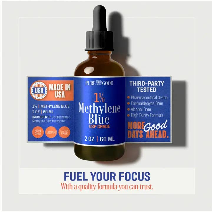 100 Bottles of Pharmaceutical-grade Methylene Blue 1% for wholesale by Sparkles Gift & Party Shop