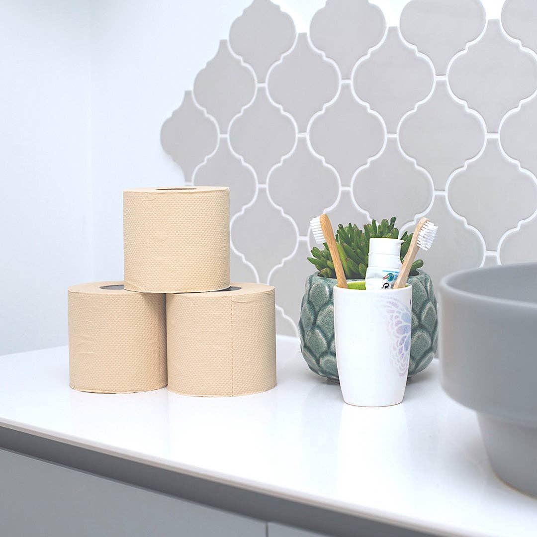 Bazoo – wholesale Toilet paper – Luxury 100% FSC Certified Unbleached Bamboo Toilet Paper – Naked4