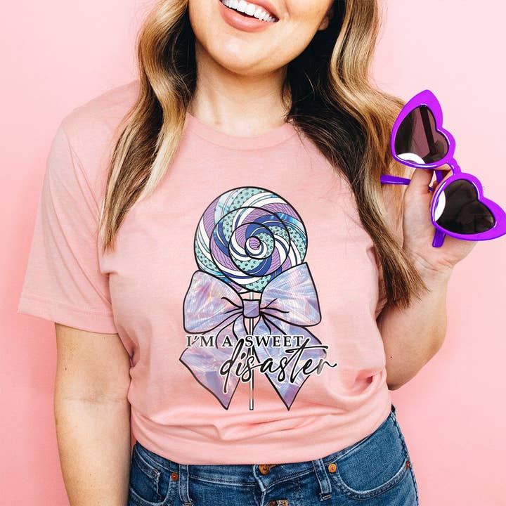 I'm a Sweet Disaster for wholesale by Sugarcoated Tees