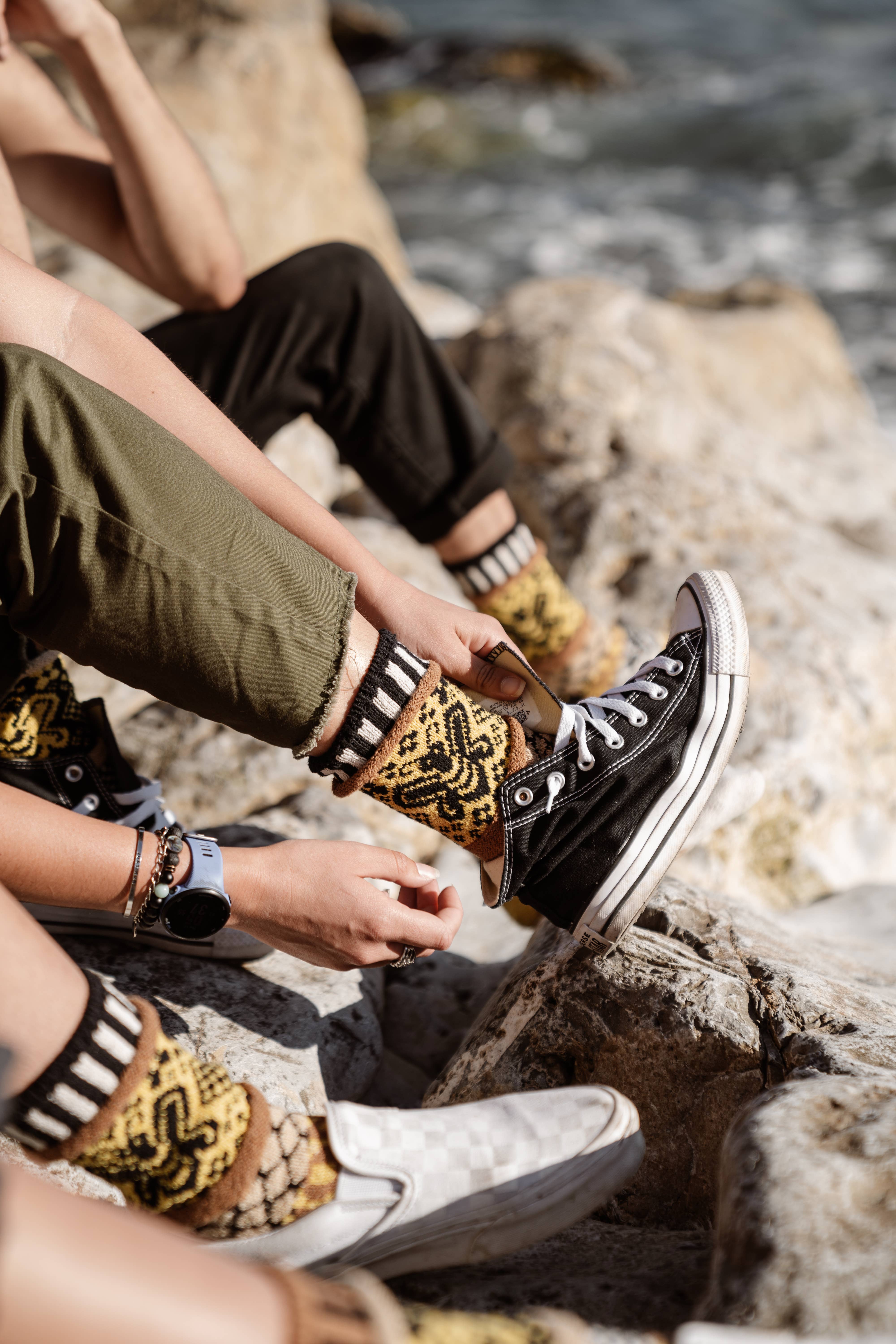 Solmate Socks - Wholesale Socks - Unisex - Honey Bee Crew Socks | Give Back to Help Save Pollinators1