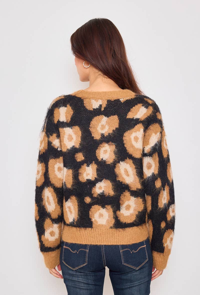 KY CREATION PARIS - Wholesale Cardigan - Women's - Leopard vest10