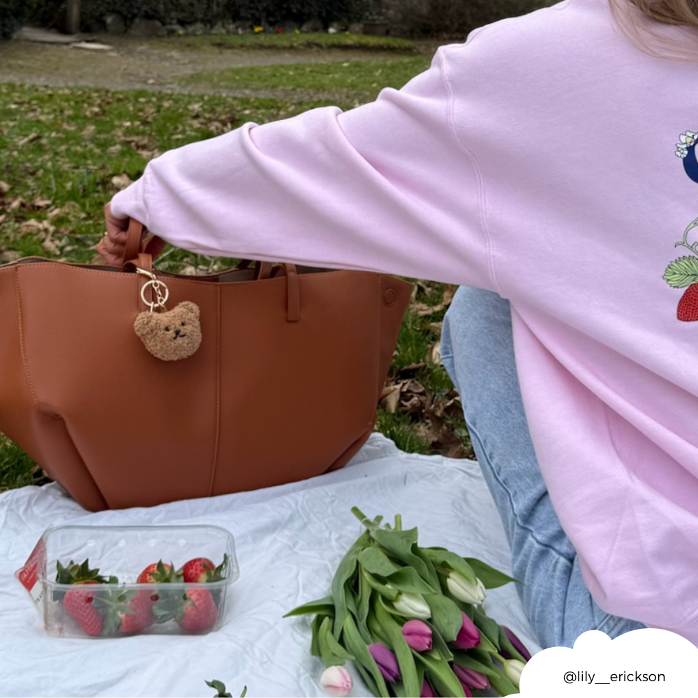 Coconut Lane – wholesale Keychain – Women's – Beary Cute Bag Charm 1