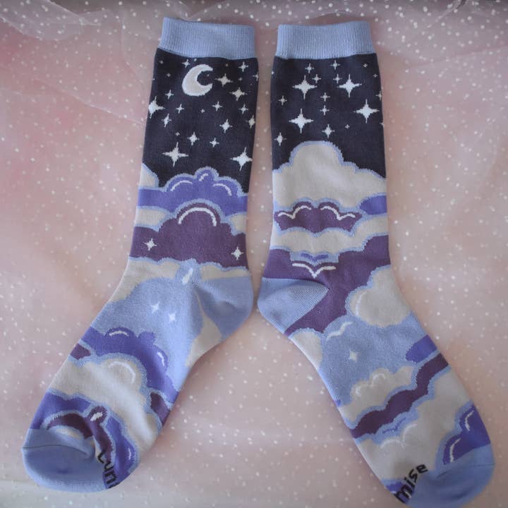 Lilla Himmel Strikkede Sokker for engroshandel hos Lunamise