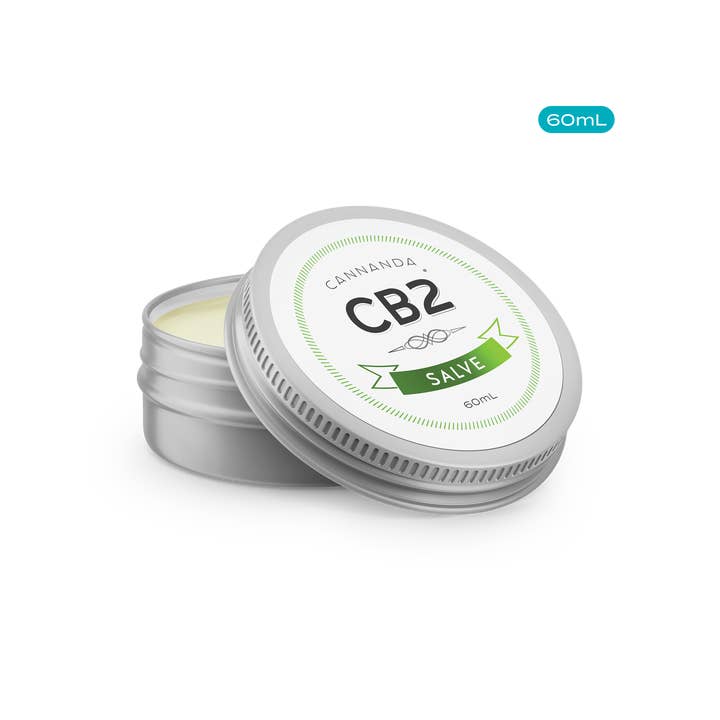 Cannanda - Wholesale Healing Salve/Balm/Cream - CB2 SALVE (featuring Beta-Caryophyllene) 60 mL
