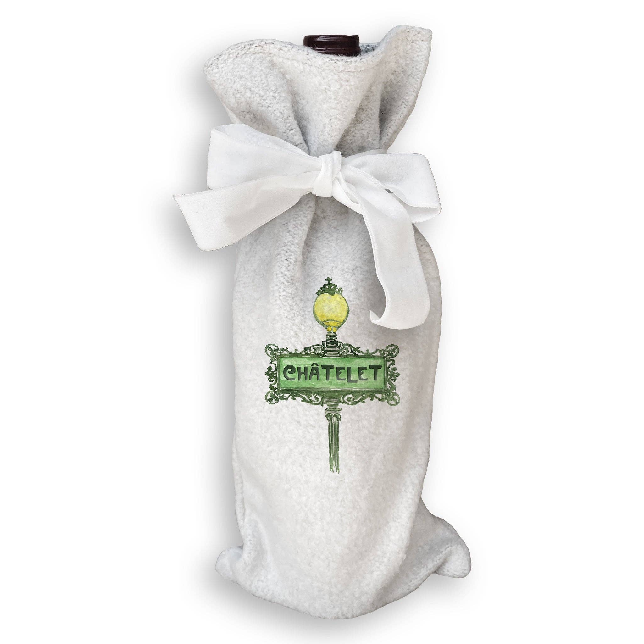 French Graffiti – Großhandel Geschirrtücher – Metroschild Chatelet Paris17