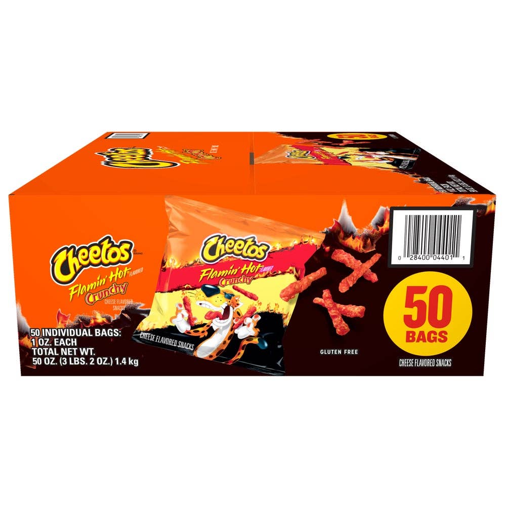 Swift Trade Group LLC – wholesale Chips – Cheetos Crunchy, Flamin' Hot, 1 oz, 50 st0
