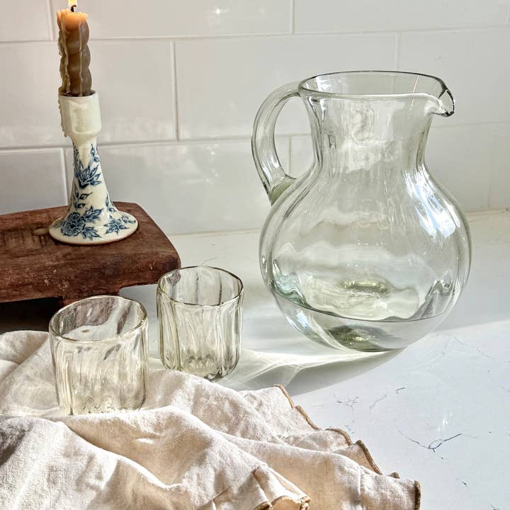 Villa Lua Home - Wholesale Pitcher - Bola Fluted Pitcher