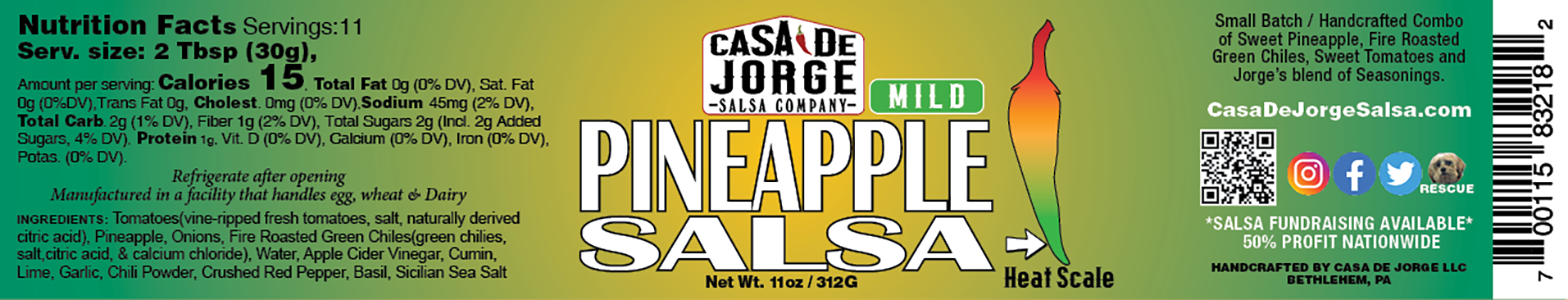 Casa De Jorge Salsa - Wholesale Salsa - Favorite Fruits Sampler Pack10