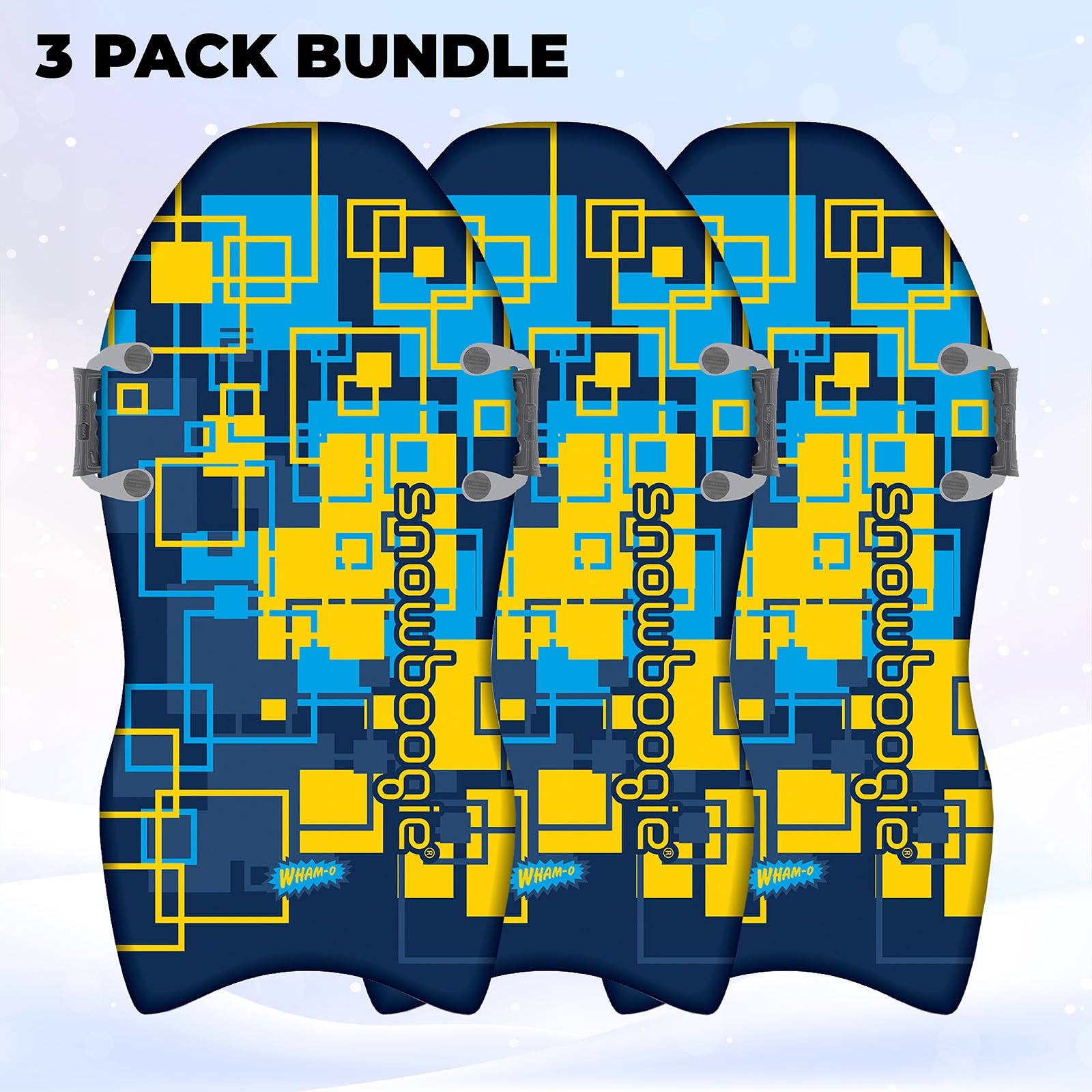 Sixale - Wholesale Sporting Accessories - Wham-O Snowboogie Air Thunder 40" Single Rider Snow Sled (Square)9