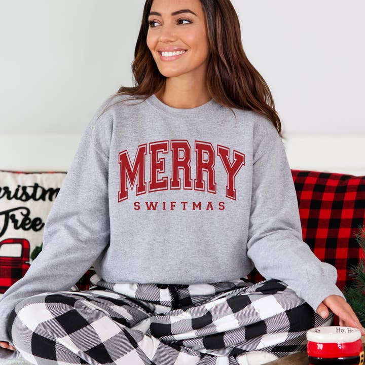 Swiftmas | Minimalist Crewneck Sweatshirt for wholesale by Oakbury Designs