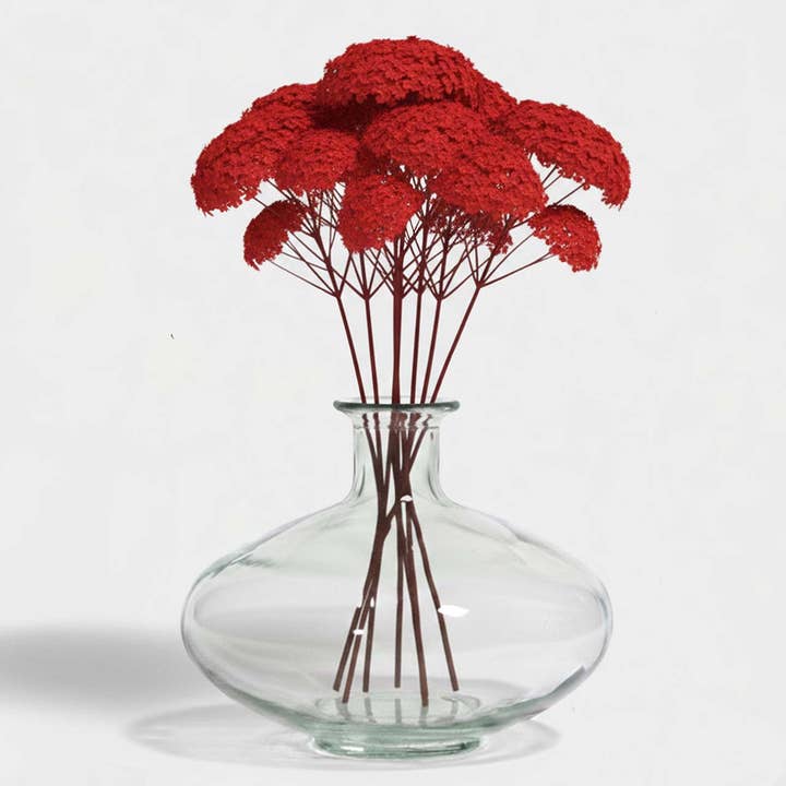6" Disk Glass Vase for wholesale by Couronne Co.
