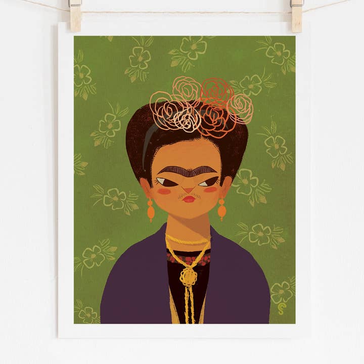 Frida Katlo Kunstdruck für den Großhandel von SHAWNA CHAN