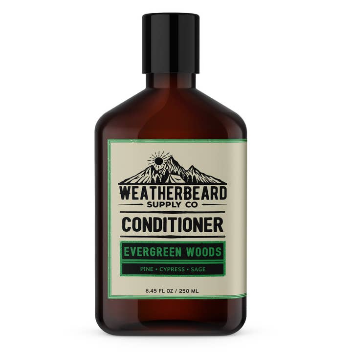 Evergreen Woods Beard Conditioner - Pine, Cypress, Sage for wholesale by Weatherbeard | Beard Oils, Balms, Butters, & Cologne For Men