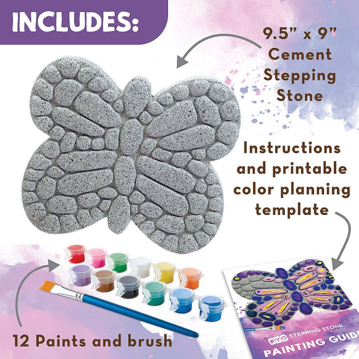 MindWare & Peaceable Kingdom - Wholesale Stepping Stone - Pyo: Stepping Stone: Butterfly