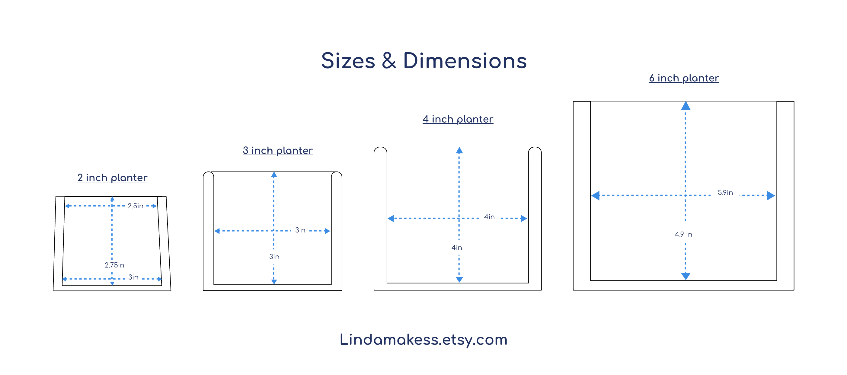 LindaMakess - Wholesale Plant Pot - Handpainted Cow Planter | multiple sizes1