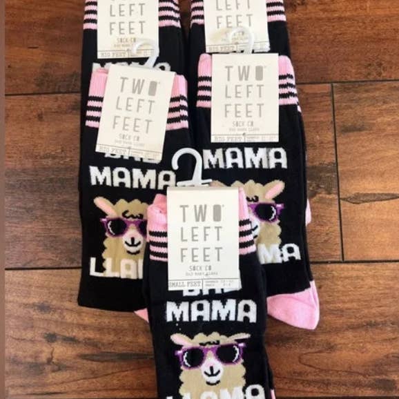 Bad Llama Mama Socks  for wholesale by VictoriaEstelles