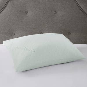 Sutera Dream Deep Orthopedic Contour Pillow with Washable Cover -  White/Gray for sale online