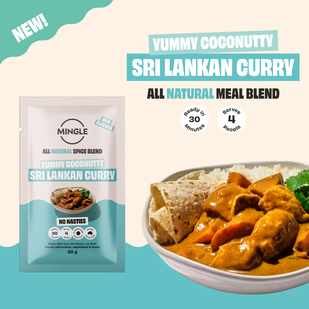 Mingle Seasoning - Venta al por mayor Mezclas de especias - CURRY DE SRI LANKA, PAQUETE DE 30