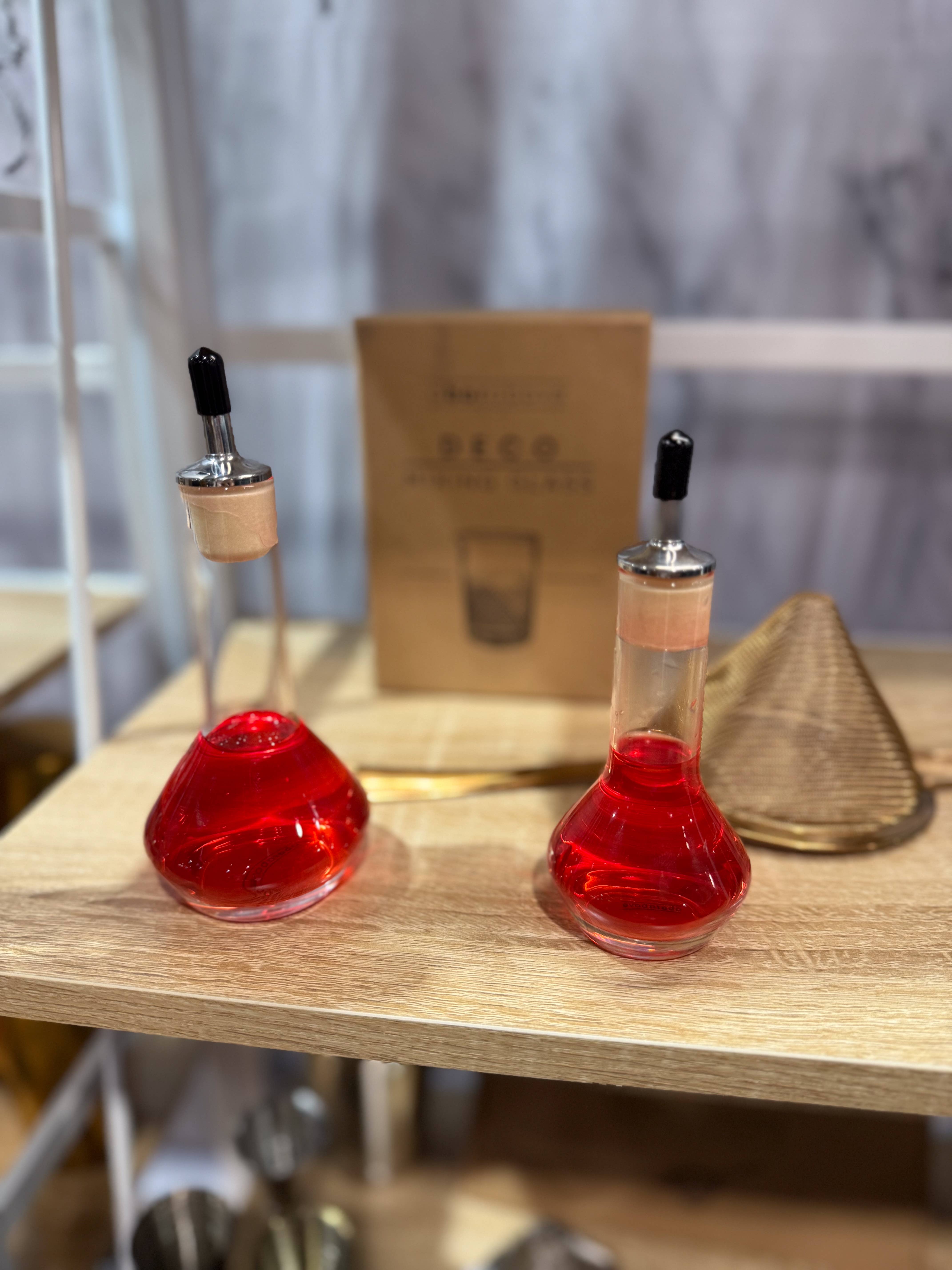 A Bar Above – wholesale Garnishing tool – Bitters Bottles, Glass: Single Pack or Set of 32