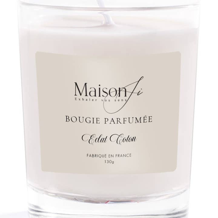 Maison Si - Wholesale Jar/Filled Candle - Eclat Coton Scented Candle