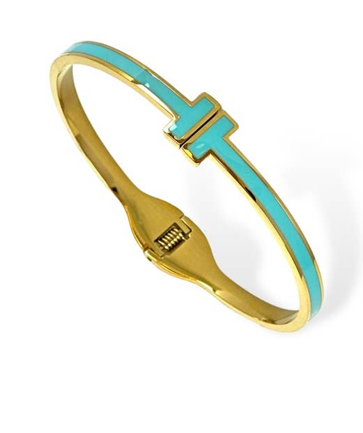 My Best Kept Jewelry – Pulseira por atacado – T Statement Bangle-7 Cores Sortidas5