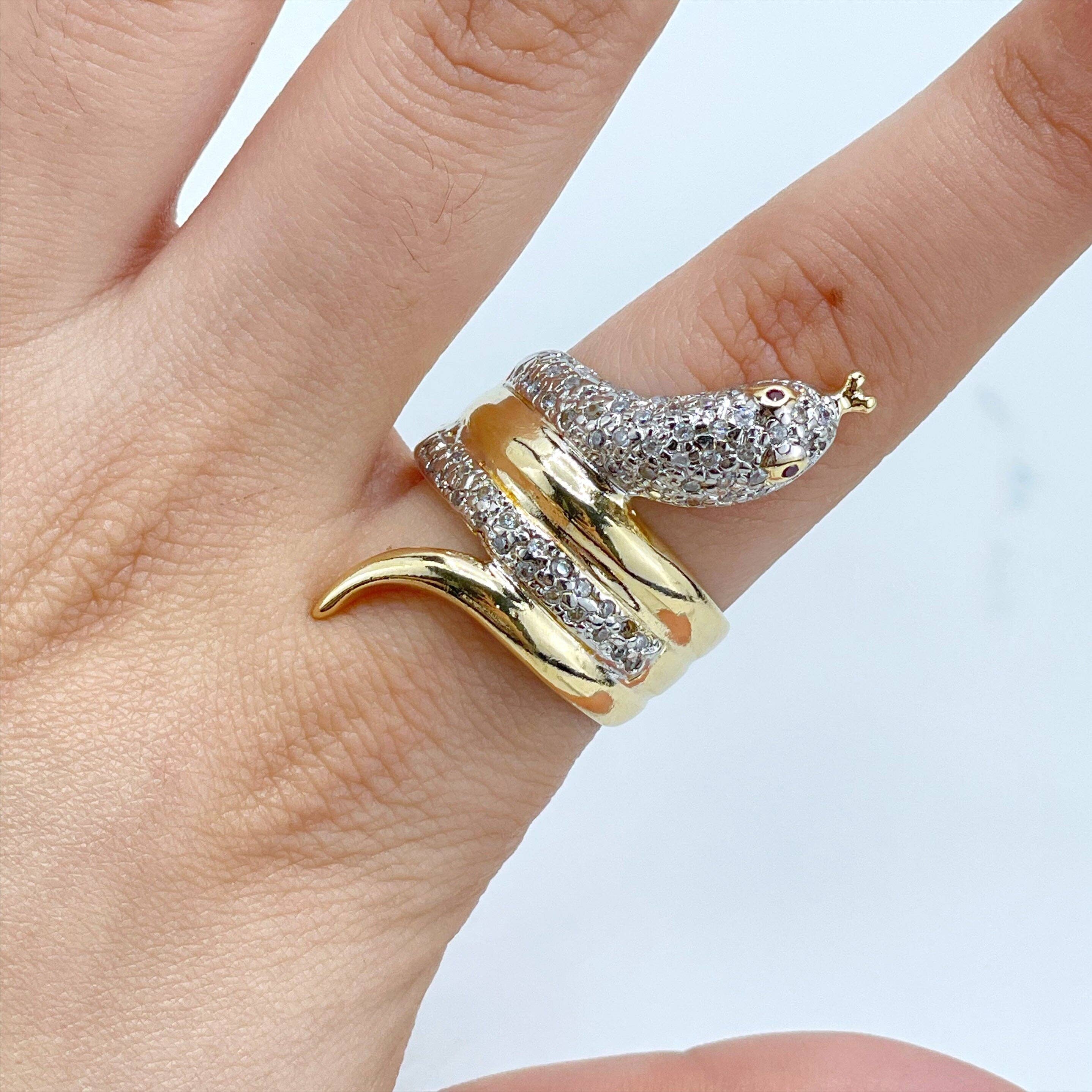 DIJU Jewelry - Vendita all'ingrosso  - Forniture di gioielli all'ingrosso: anello in argento riempito con oro 18k e micro zirconia cubica.3