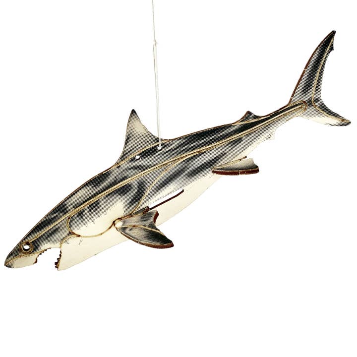 JCR WORK - Wholesale Mobile - SHARKS : Great White Shark + Great Hammerhead Shark Fam-Pack